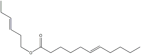 6-Undecenoic acid 3-hexenyl ester Structure