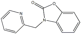 3-(2-Pyridinylmethyl)benzoxazol-2(3H)-one Structure