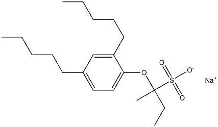  2-(2,4-Dipentylphenoxy)butane-2-sulfonic acid sodium salt