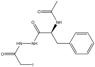 1-(N-Acetyl-L-phenylalanyl)-2-(iodoacetyl)hydrazine