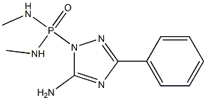 (5-Amino-3-phenyl-1H-1,2,4-triazol-1-yl)bis(methylamino)phosphine oxide