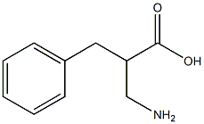 2-(Aminomethyl)-3-phenylpropanoic acid Structure