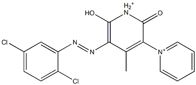  5'-[(2,5-Dichlorophenyl)azo]-1',2'-dihydro-6'-hydroxy-4'-methyl-2'-oxo-1,3'-bipyridinium