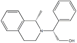 (1S)-1,2,3,4-Tetrahydro-2-[(R)-1-phenyl-2-hydroxyethyl]-1-methylisoquinoline