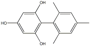 2-(2,4,6-Trimethylphenyl)benzene-1,3,5-triol