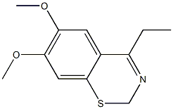 4-Ethyl-6,7-dimethoxy-2H-1,3-benzothiazine