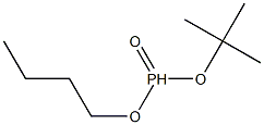 Phosphonic acid butyl tert-butyl ester 结构式