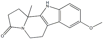 1,2,5,6,11,11b-Hexahydro-8-methoxy-11b-methyl-3H-indolizino[8,7-b]indol-3-one