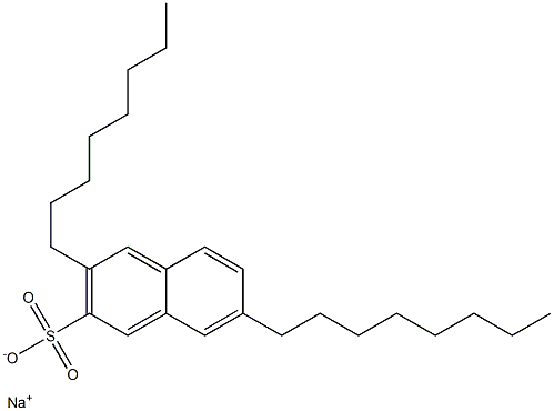 3,7-Dioctyl-2-naphthalenesulfonic acid sodium salt