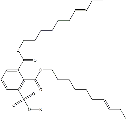 3-(Potassiosulfo)phthalic acid di(7-decenyl) ester|