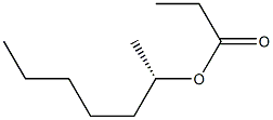 (+)-Propionic acid (S)-1-methylhexyl ester