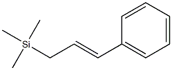 (3-Phenylallyl)trimethylsilane,,结构式