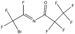 N-(2-Bromo-1,2,2-trifluoroethylidene)pentafluoropropanamide Struktur