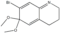 7-Bromo-2,3,4,6-tetrahydro-6,6-dimethoxyquinoline