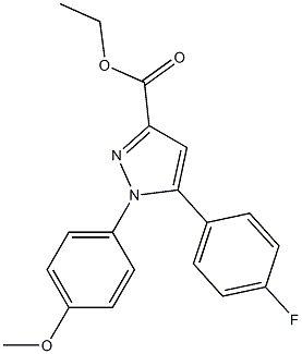 5-(4-Fluorophenyl)-1-(4-methoxyphenyl)-1H-pyrazole-3-carboxylic acid ethyl ester