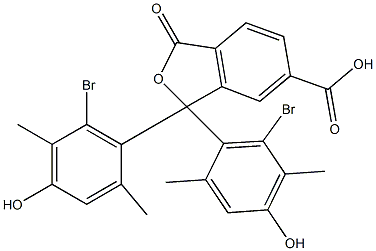 1,1-Bis(6-bromo-4-hydroxy-2,5-dimethylphenyl)-1,3-dihydro-3-oxoisobenzofuran-6-carboxylic acid