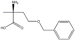 (S)-2-Amino-4-benzyloxy-2-methylbutyric acid 结构式