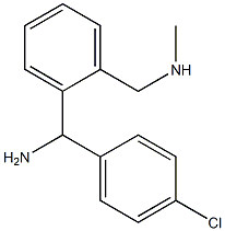 2-[(Amino)(4-chlorophenyl)methyl]-N-methylbenzenemethanamine|