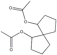 4,6-Diacetoxyspiro[4.4]nonane Struktur