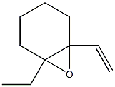 Epoxyethylvinylcyclohexane 结构式