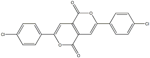 3,7-Bis(4-chlorophenyl)pyrano[4,3-c]pyran-1,5-dione