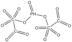 Phosphonic acid bis(2-pentoxyethyl) ester Struktur