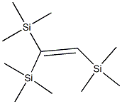 1,1,2-Tris(trimethylsilyl)ethene Structure