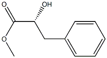 (2R)-2-Hydroxy-3-phenylpropanoic acid methyl ester Structure