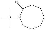 1-Trimethylsilylazacyclooctan-2-one 结构式