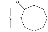 1-Trimethylsilylazacyclooctan-2-one Structure