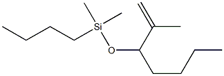 3-(Butyldimethylsiloxy)-2-methyleneheptane Structure