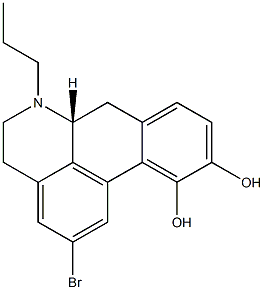 (6aR)-5,6,6a,7-Tetrahydro-2-bromo-6-propyl-4H-dibenzo[de,g]quinoline-10,11-diol