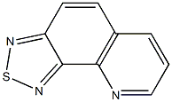 [1,2,5]Thiadiazolo[3,4-h]quinoline 结构式