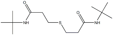 3,3'-Thiobis(N-tert-butylpropionamide),,结构式