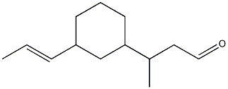 3-[3-(1-Propenyl)cyclohexyl]butanal