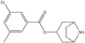 3-Methyl-5-chlorobenzoic acid 8-azabicyclo[3.2.1]octan-3-yl ester