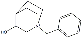 1-Benzyl-3-hydroxy-1-azoniabicyclo[2.2.2]octane Structure