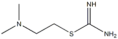 2-[2-(ジメチルアミノ)エチル]イソチオ尿素 化学構造式