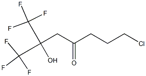 7-Chloro-2-hydroxy-1,1,1-trifluoro-2-trifluoromethyl-4-heptanone