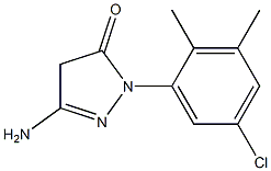 3-Amino-1-(5-chloro-2,3-dimethylphenyl)-5(4H)-pyrazolone Structure