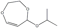 2,3-Dihydro-5-isopropoxy-5H-1,4-dioxepin Structure