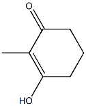 1-Hydroxy-2-methylcyclohexene-3-one Struktur