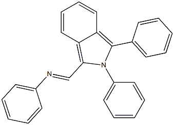 1,2-Diphenyl-3-phenyliminomethyl-2H-isoindole 结构式