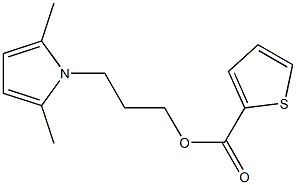 2-Thiophenecarboxylic acid 3-(2,5-dimethyl-1-pyrrolyl)propyl ester|