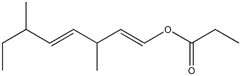 Propionic acid 3,6-dimethyl-1,4-octadienyl ester