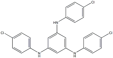 1,3,5-Tris(p-chloroanilino)benzene