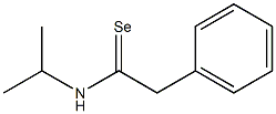 N-Isopropyl-2-phenylethaneselenoamide Structure