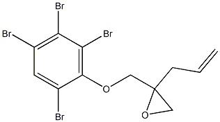 2,4,5,6-Tetrabromophenyl 2-allylglycidyl ether Structure