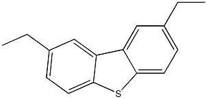 2,8-Diethyldibenzothiophene Structure