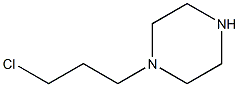 1-(3-Chloropropyl)piperazine Structure
